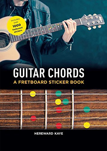 Clearance: Stickers: Guitar Chords A Fretboard Sticker Book
