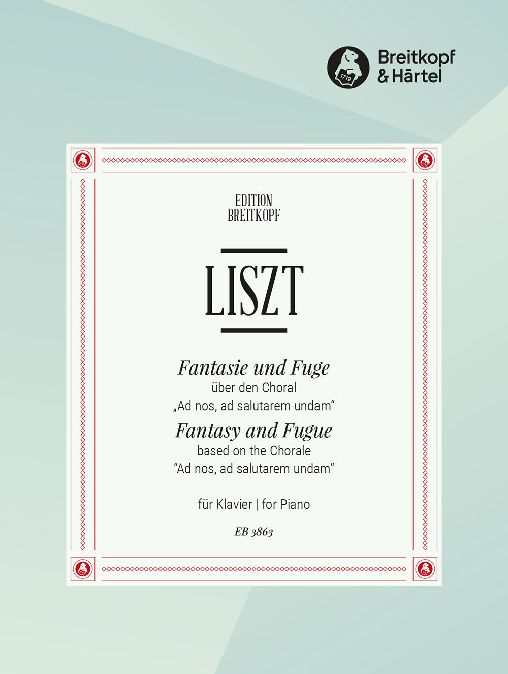 Liszt Fantasy and Fugue based on the Chorale “Ad nos, ad salutarem undam”
