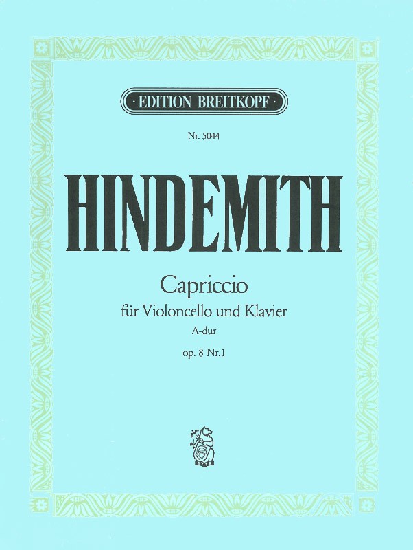 Hindemith Capriccio in A major Op. 8/1