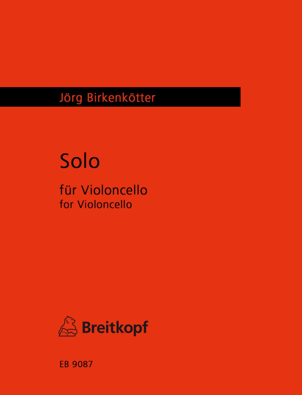 Birkenkotter Solo for Cello