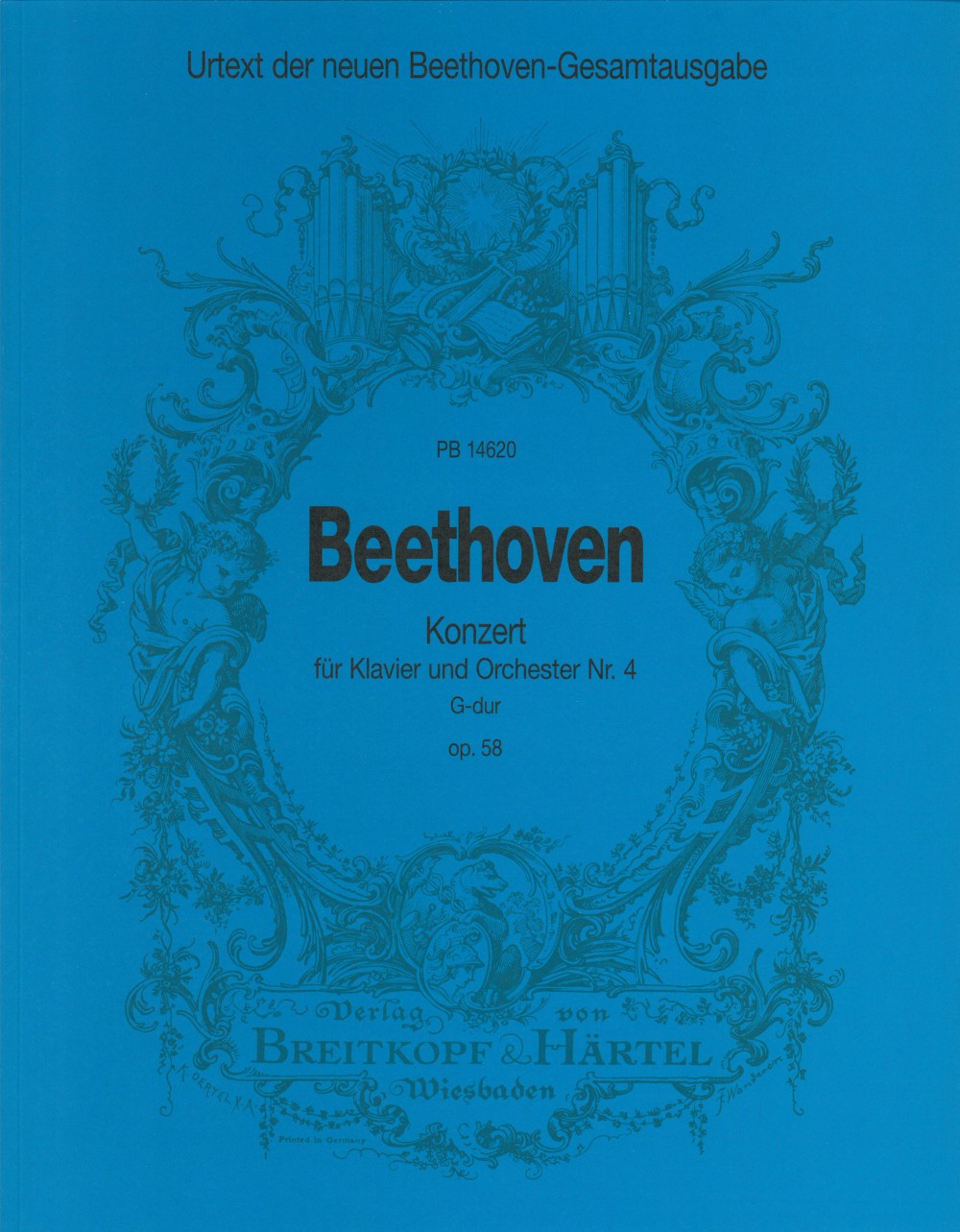Beethoven Piano Concerto No. 4 in G major Op. 58 - Large Score