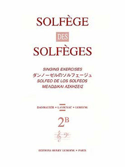 Solfège des Solfèges Vol. 2B (with accompaniment)