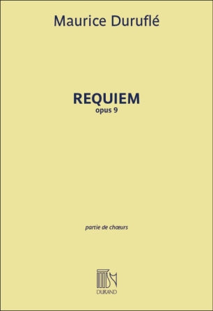 Duruflé Requiem, Op. 9 (reduced orchestration)