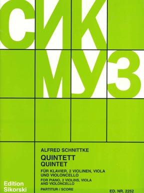 Schnittke Piano Quintet
