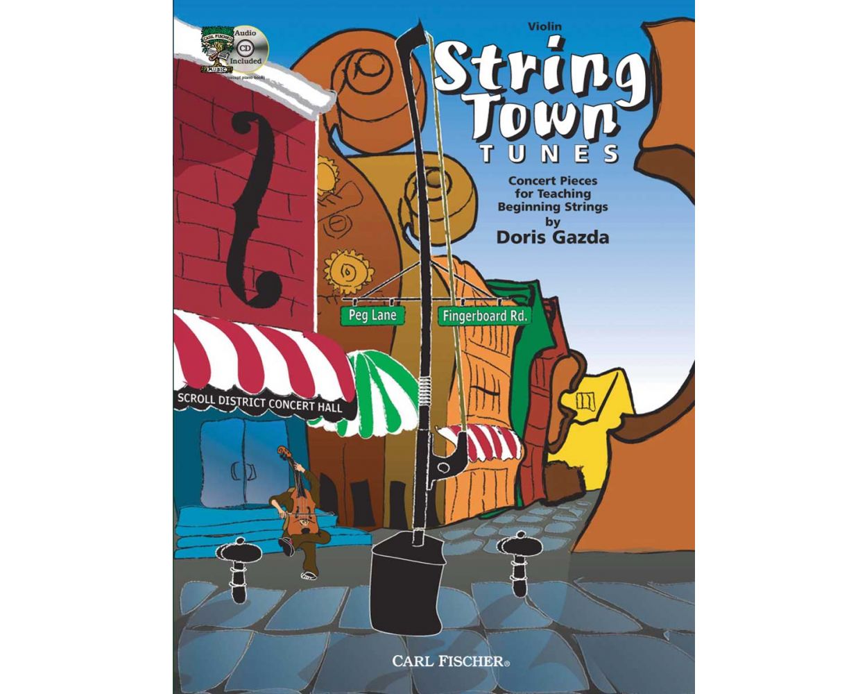 String Town Tunes for Violin with CD
