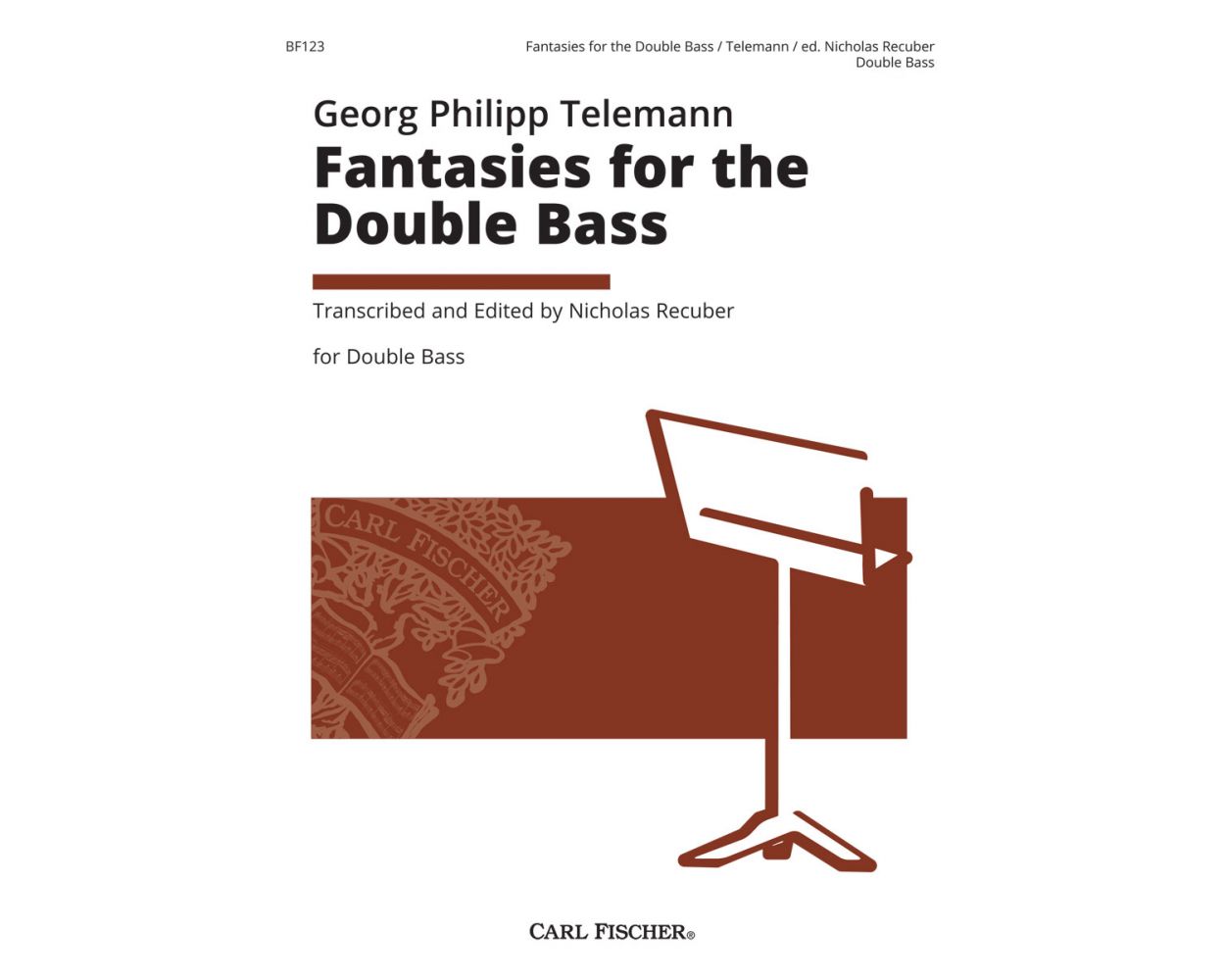 Telemann Fantasies for the Double Bass