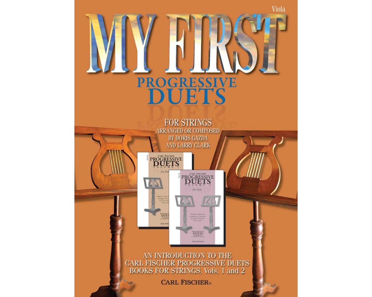 Clark My First Progressive Duets For Strings - Viola Book