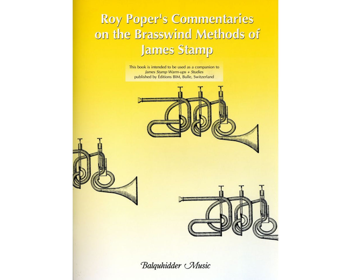 Roy Poper's Commentaries on the Brasswind Methods of James Stamp