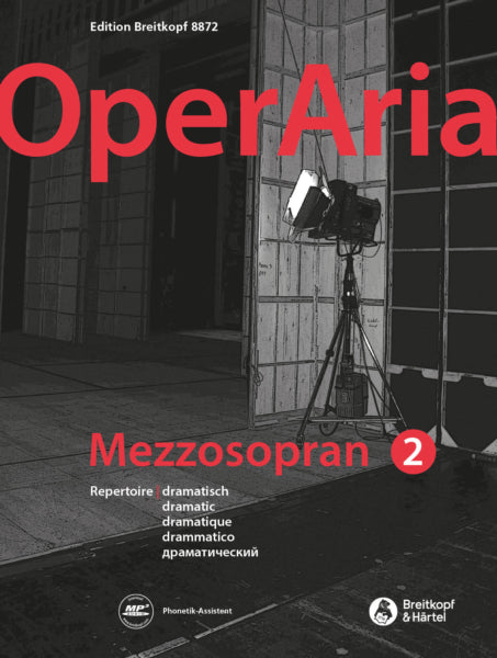 OperAria Mezzo-Soprano Volume 2 - Dramatic (Breitkopf)