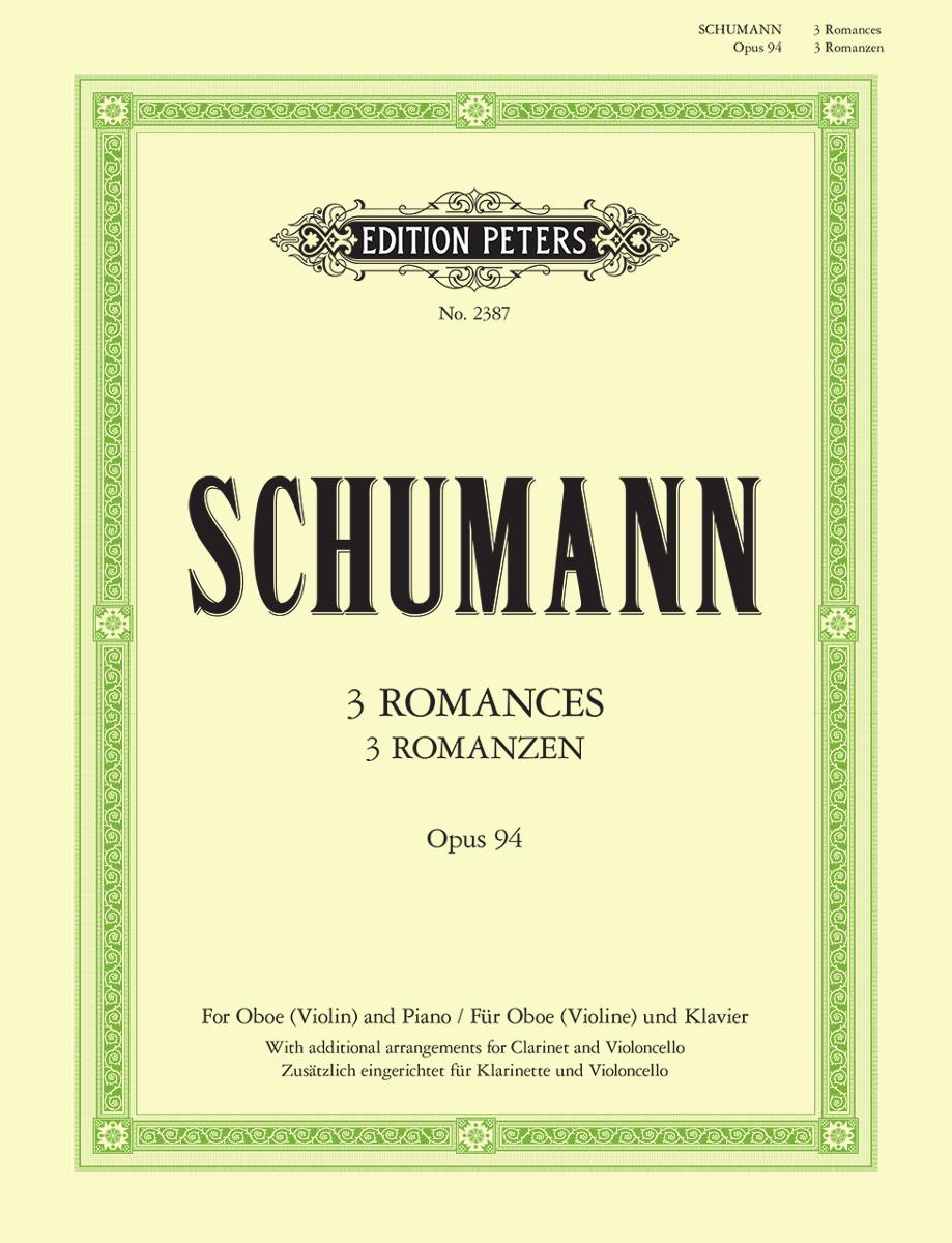 Schumann 3 Romances Op. 94