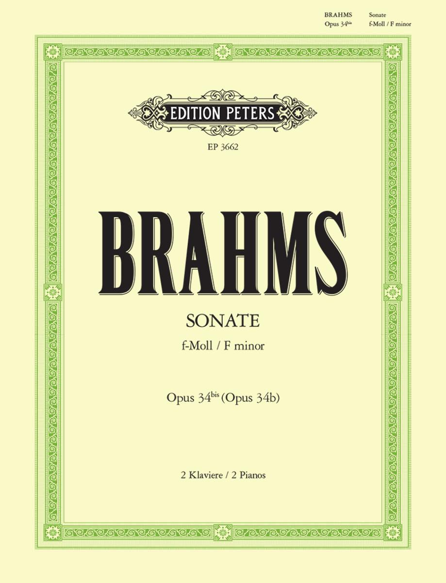 Brahms Sonata for Two Pianos in F minor Op. 34b