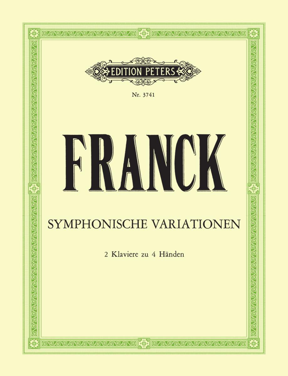 Franck Symphonic Variations for Piano and Orchestra (Edition for 2 Pianos)