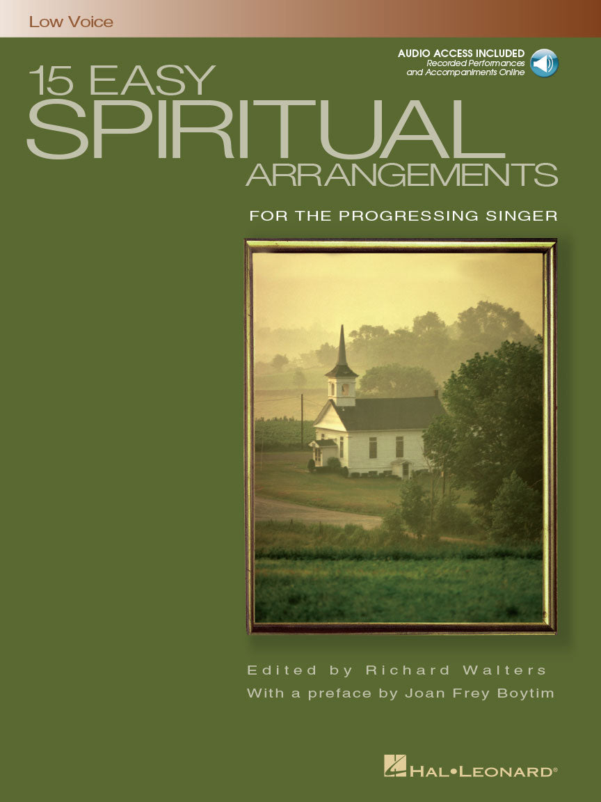 15 Easy Spiritual Arrangements for the Progressing Singer Low Voice