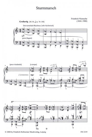 Nietzsche Sturmmarsch