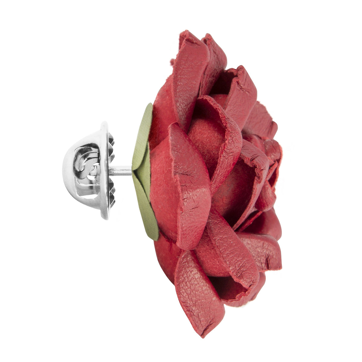 Pin: Red Rose Leather FINAL SALE / CLEARANCE