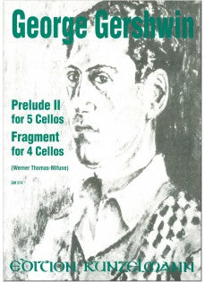 Gershwin Prelude No 2/Fragment for 4 or 5 Cellos