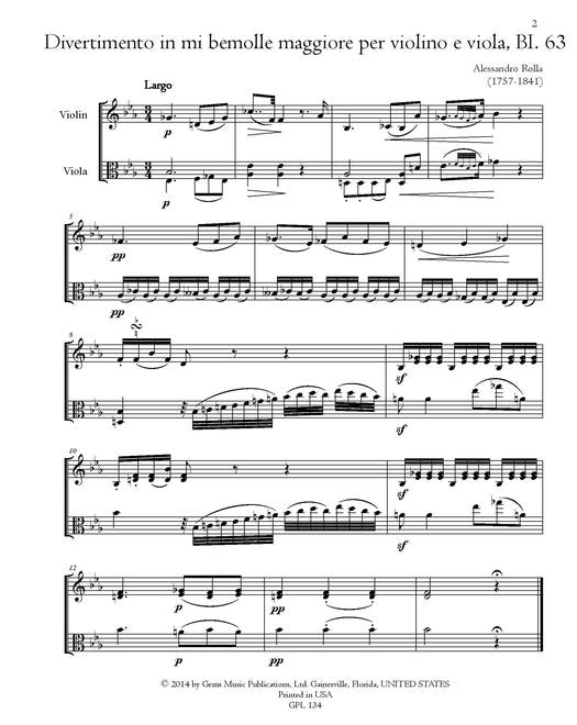 Rolla: 78 Duets Volume 9 BI. 63-66