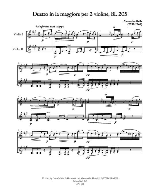 Rolla: 131 Duets Volume 24 BI 205-208