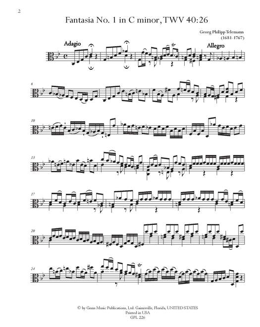 Telemann 12 Fantasies