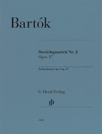 Bartok String Quartet No. 2, Op. 17