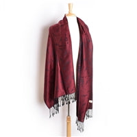 Scarf: Pashmina - Various Colors with Treble Clefs
