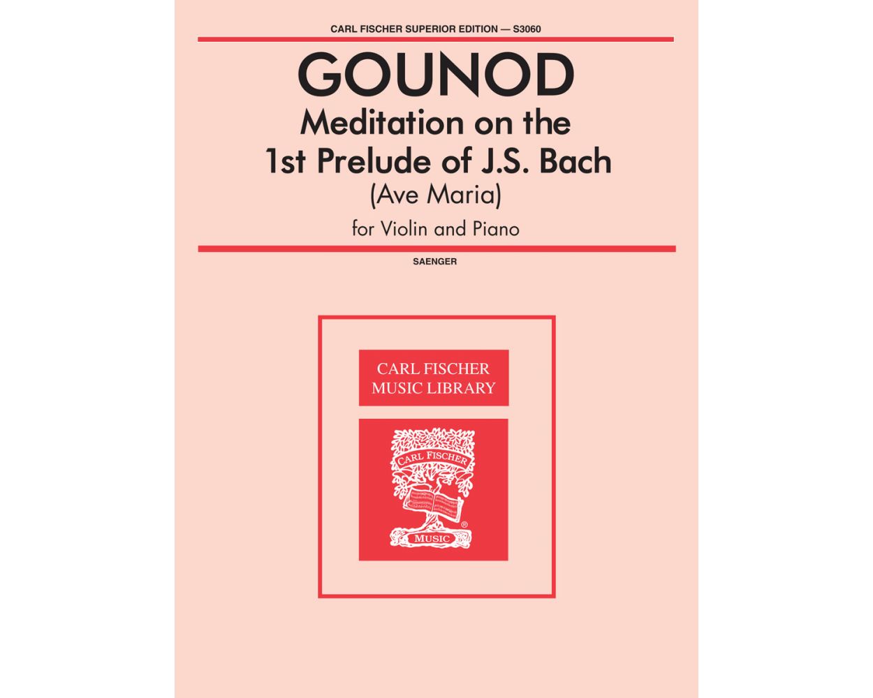 Gounod Ave Maria for Violin and Piano