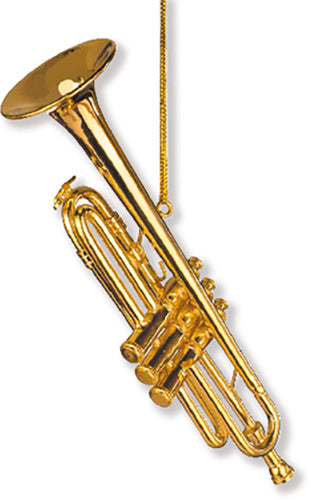 Ornament: 4.5" Trumpet