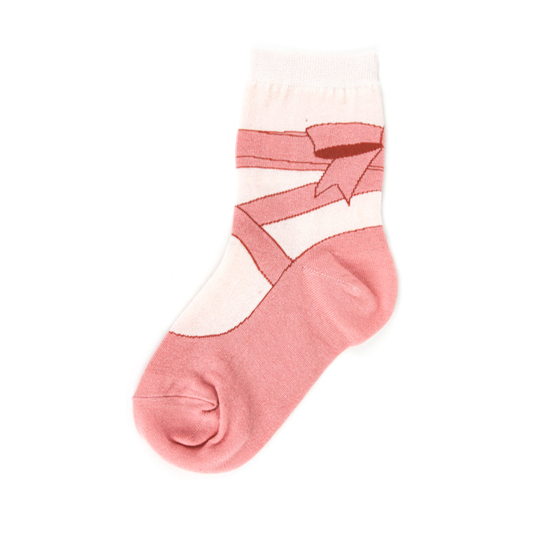Socks that look like 2025 ballet slippers