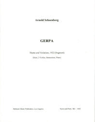 Schoenberg Gerpa