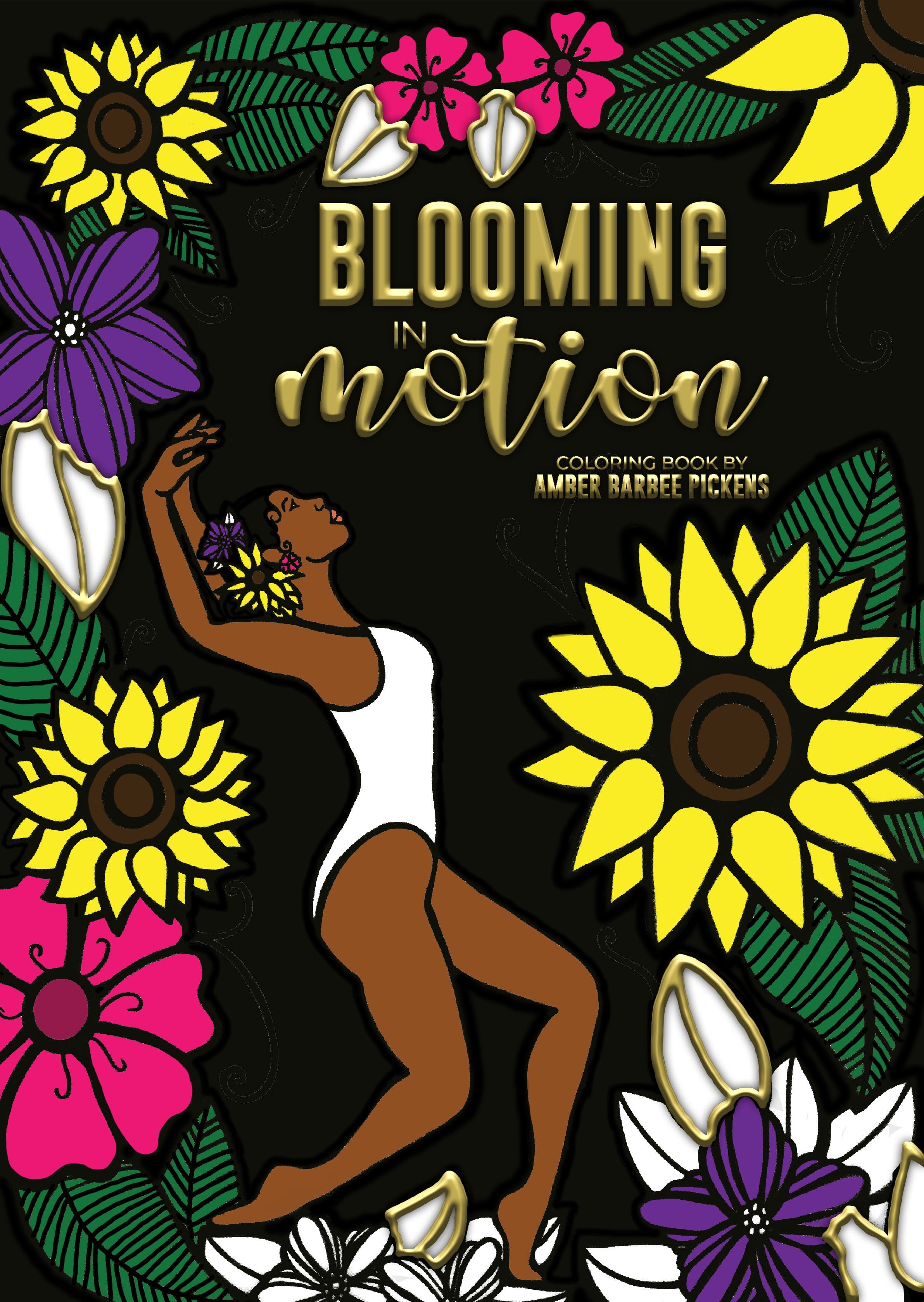 Clearance: Blooming in Motion Coloring Book