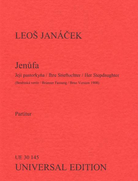 Janacek Jenufa Study Score