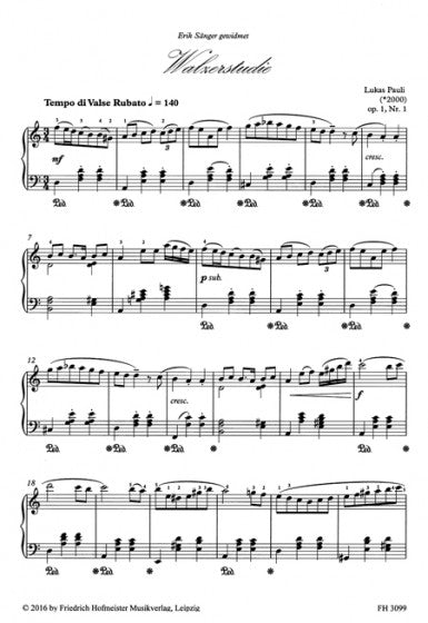 Pauli 3 Romantic Waltzes