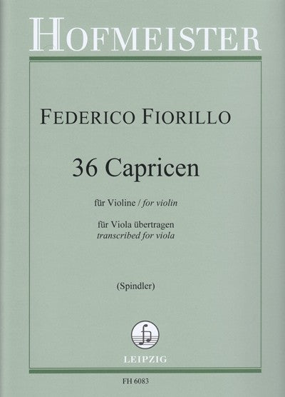 Fiorillo 36 Caprices for Violin