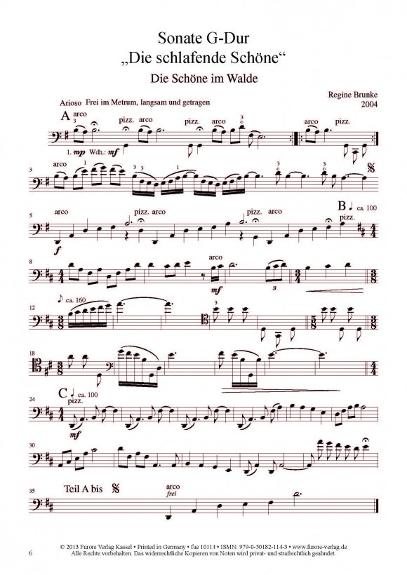 Brunke Literatur- und Märchenkompositionen Vol. 1