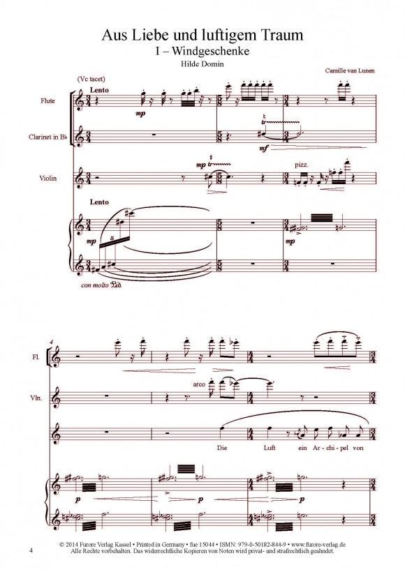 Clearance: van Lunen Aus Liebe und luftigem Traum