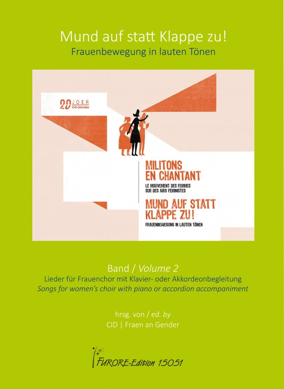 Shout up with your song! Songs from the Women’s Movement Volume 2