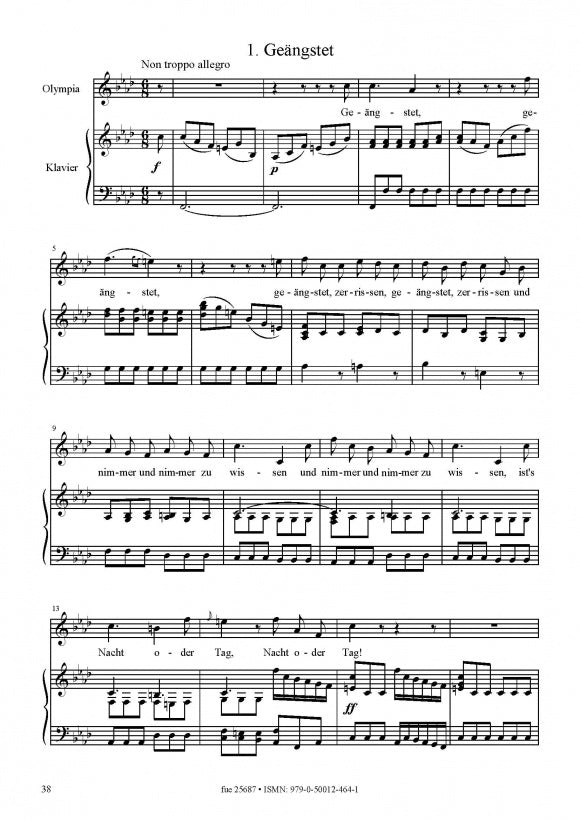 Amalia Erwin und Elmire (1776) (Vocal Score)