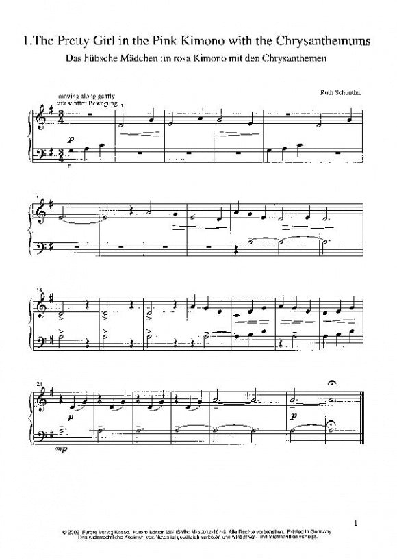 Schonthal Japanese Sketches V1