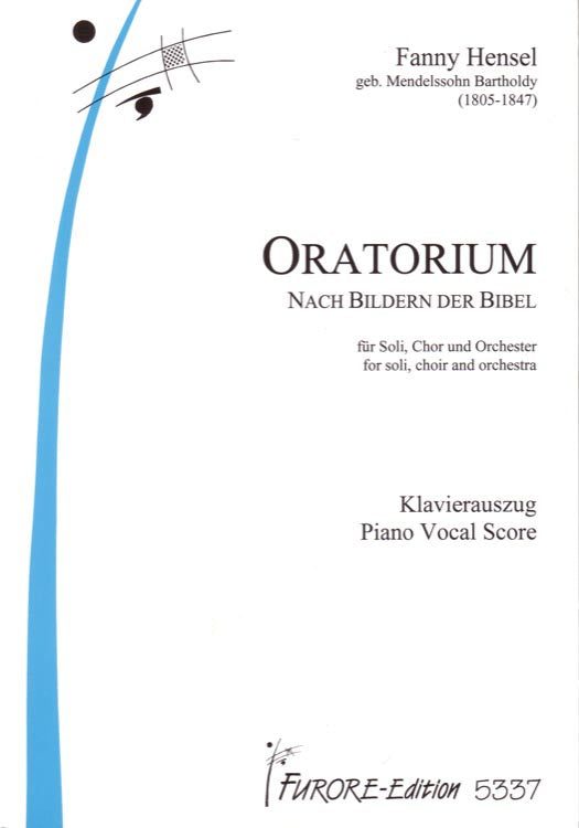 Fanny Hensel Mendelssohn Oratorium Vocal Score