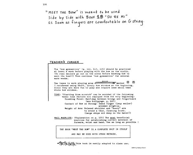 Givens Adventures in Violinland, Book 1C: "Meet the Bow"