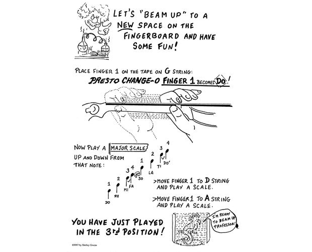 Givens Adventures in Violinland, Book 3D: "Beaming Up"