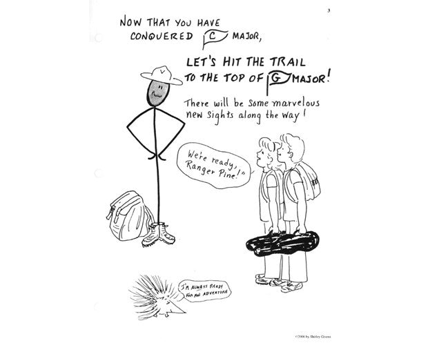 Givens Adventures in Violinland, Book 4B: "Looking Sharp on the Trail"