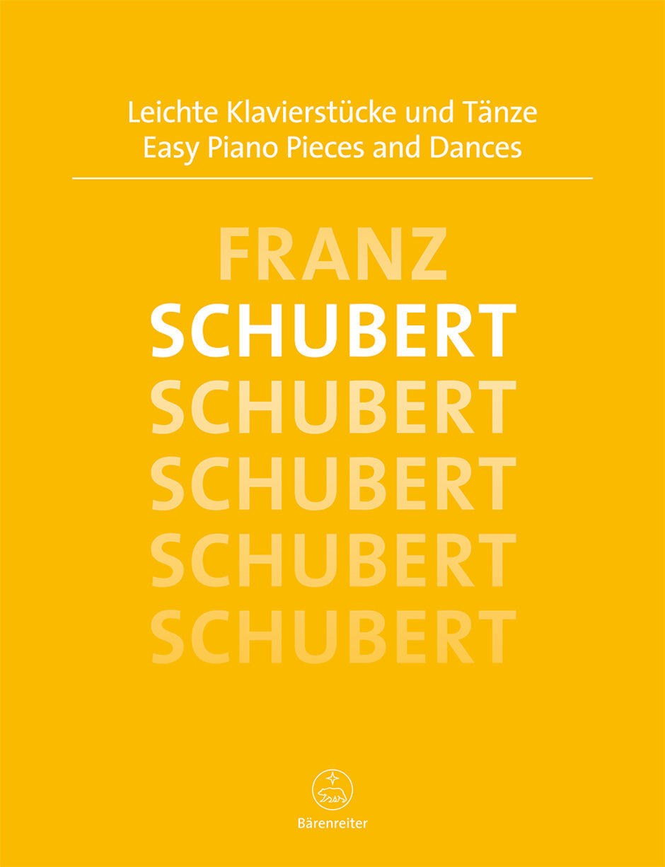 Schubert Easy Piano Pieces and Dances