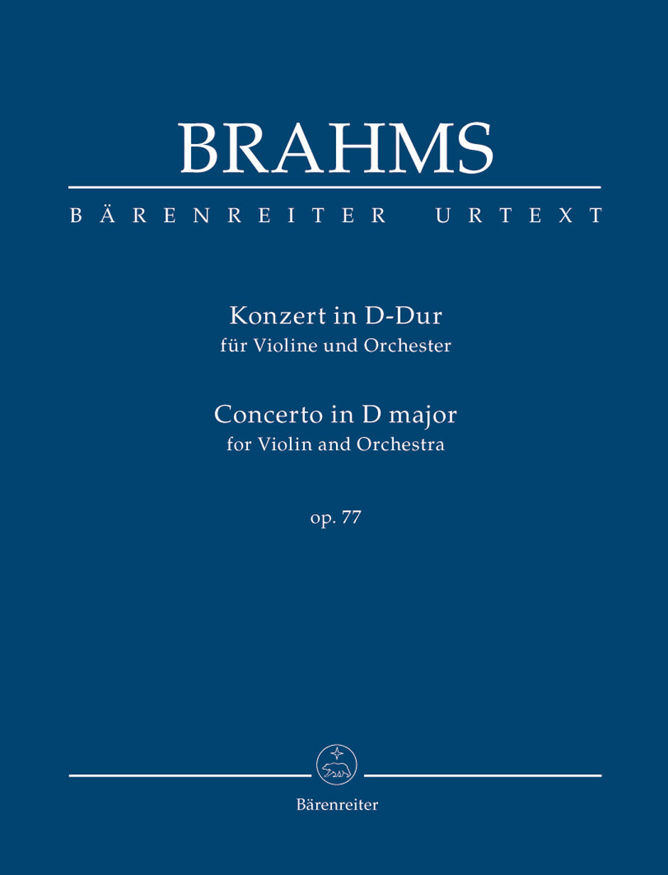 Brahms Concerto for Violin and Orchestra D major op. 77