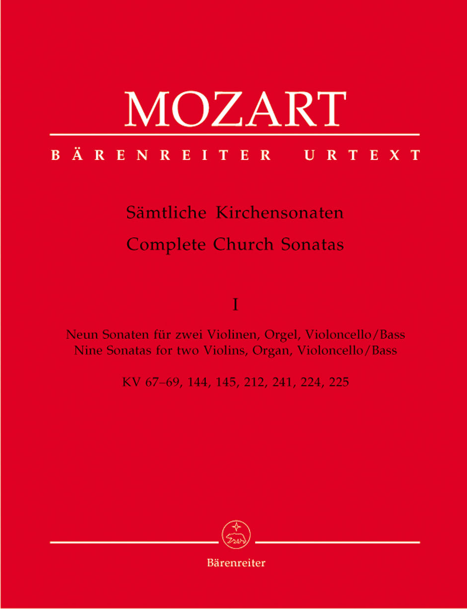 Mozart Complete Church Sonatas Volume 1
