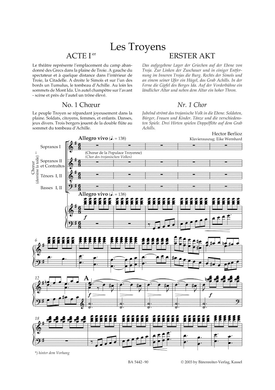 Berlioz Les Troyens Holoman 133 -Grand Opéra en cinq actes- (Die Trojaner)