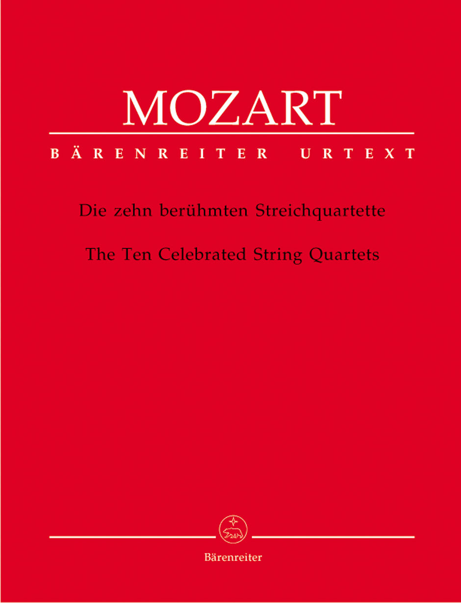 Mozart The Ten Celebrated String Quartets