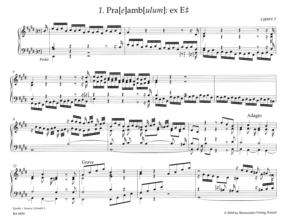 Lubeck New Edition of the Complete Organ & Keyboard Works Volume 2