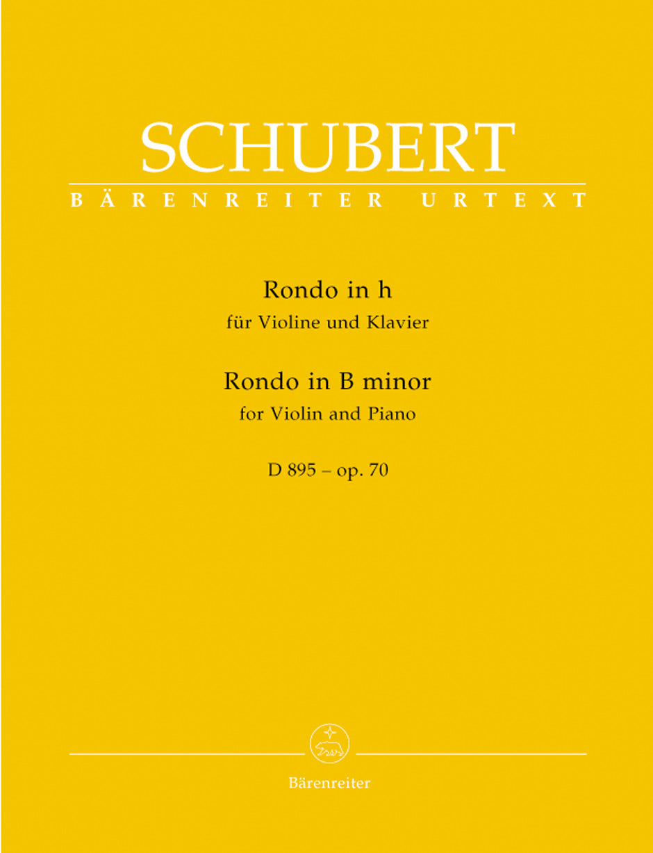 Schubert Rondo for Violin and Piano B minor op. 70 D 895