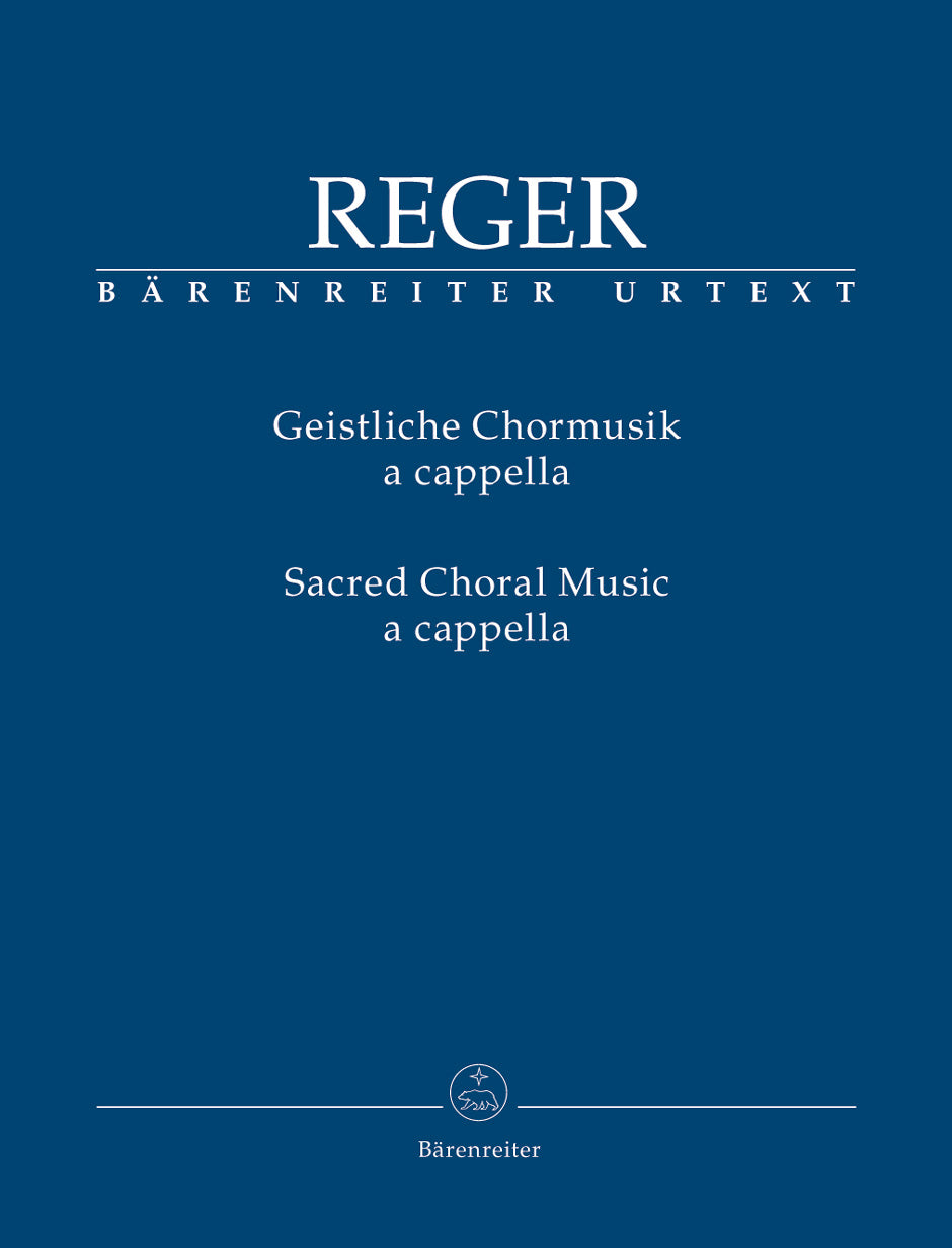 Reger Sacred Choral Music a cappella